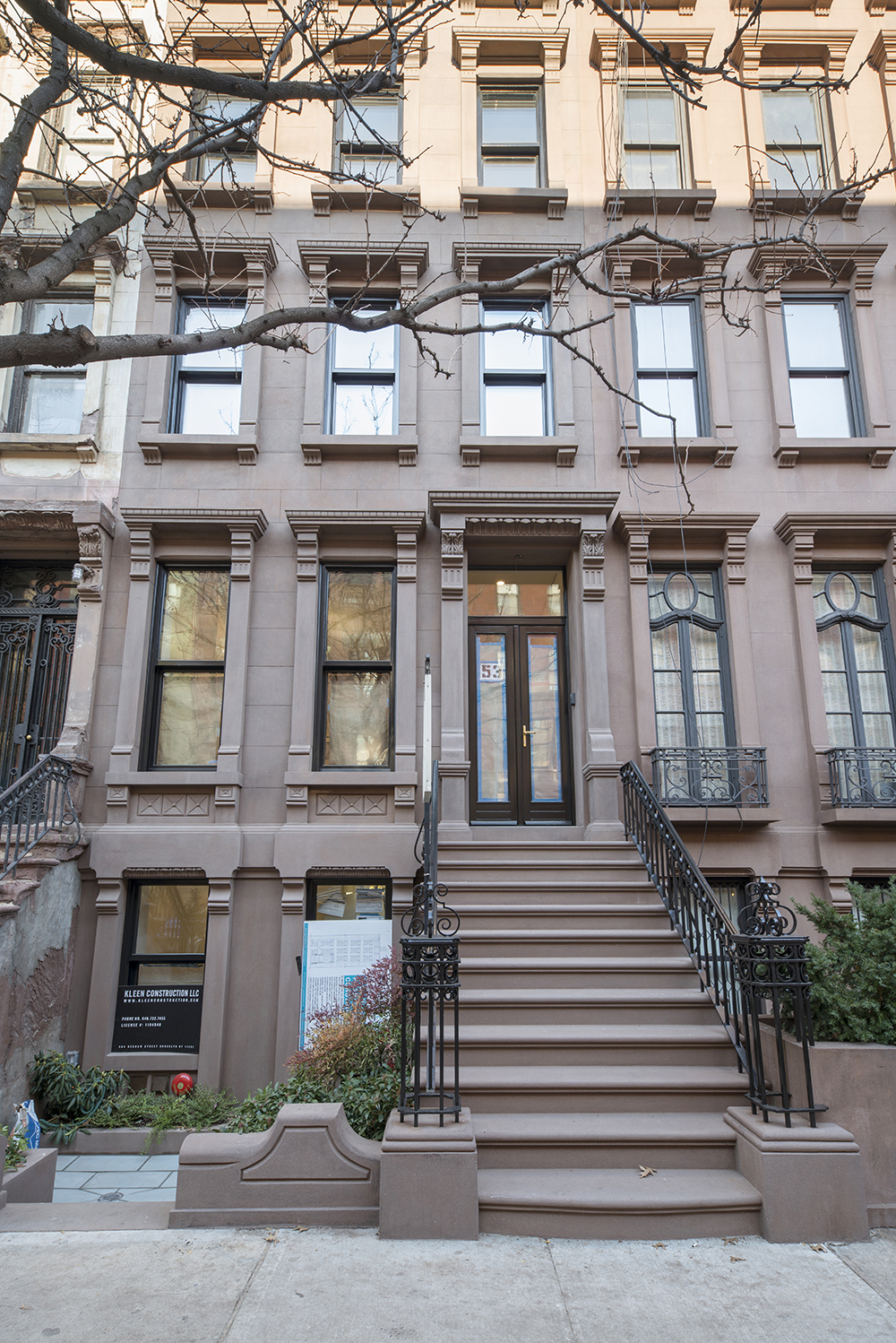 53 West 71st Street living room facade